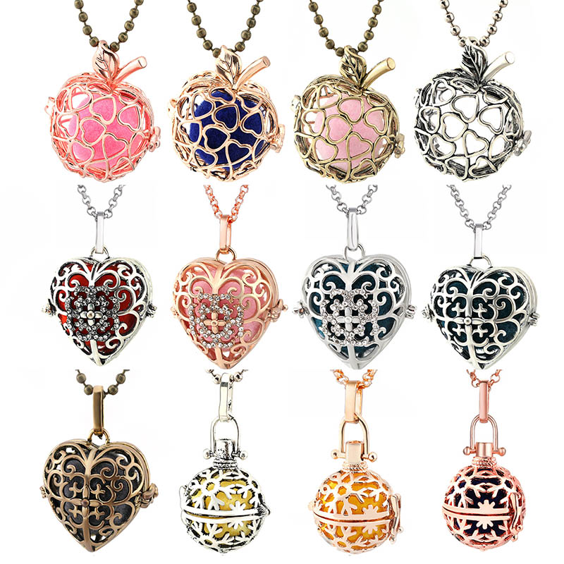 Heart Locket Necklace Photo - Collier médaillon Vintage en forme de