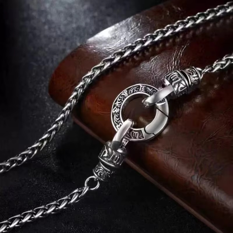 925 Sterling Silver Chain Necklace Men - Nouveau collier en argent sterling 925,