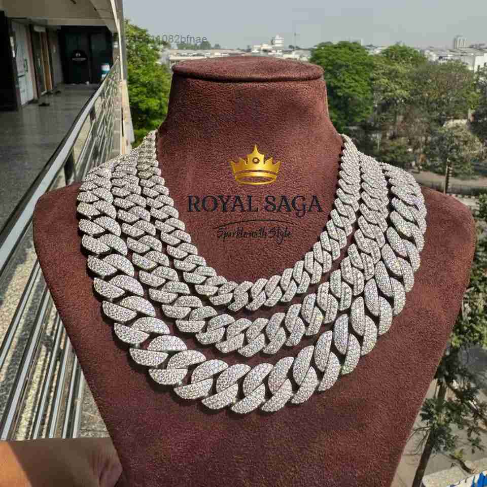 Chaîne cubaine en argent 925 p - Cuban Link Chain 12Mm avis et prix