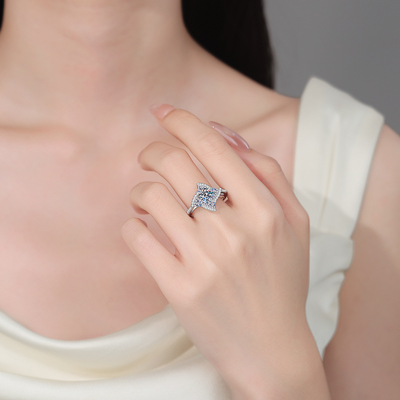 Apaison – bagues en moissanite - Moissanite Engagement Ring 1 Carat avis et prix