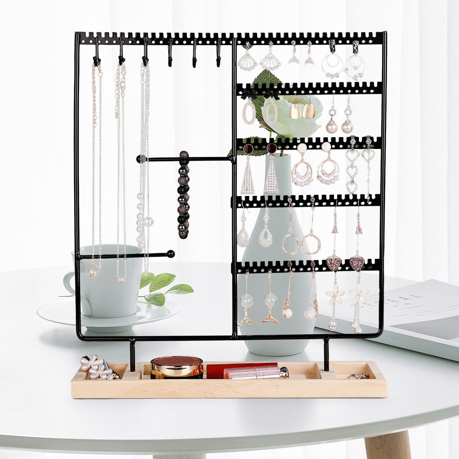 Présentoir en bois pour bijoux - Necklaces avis et prix