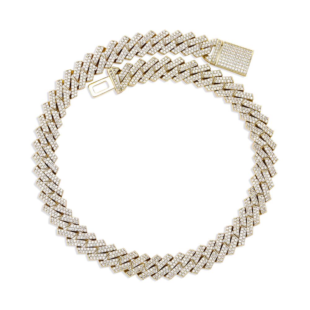 TOicalRILLZ-Collier Cubain Mic - Cuban Link Chain 12Mm avis et prix