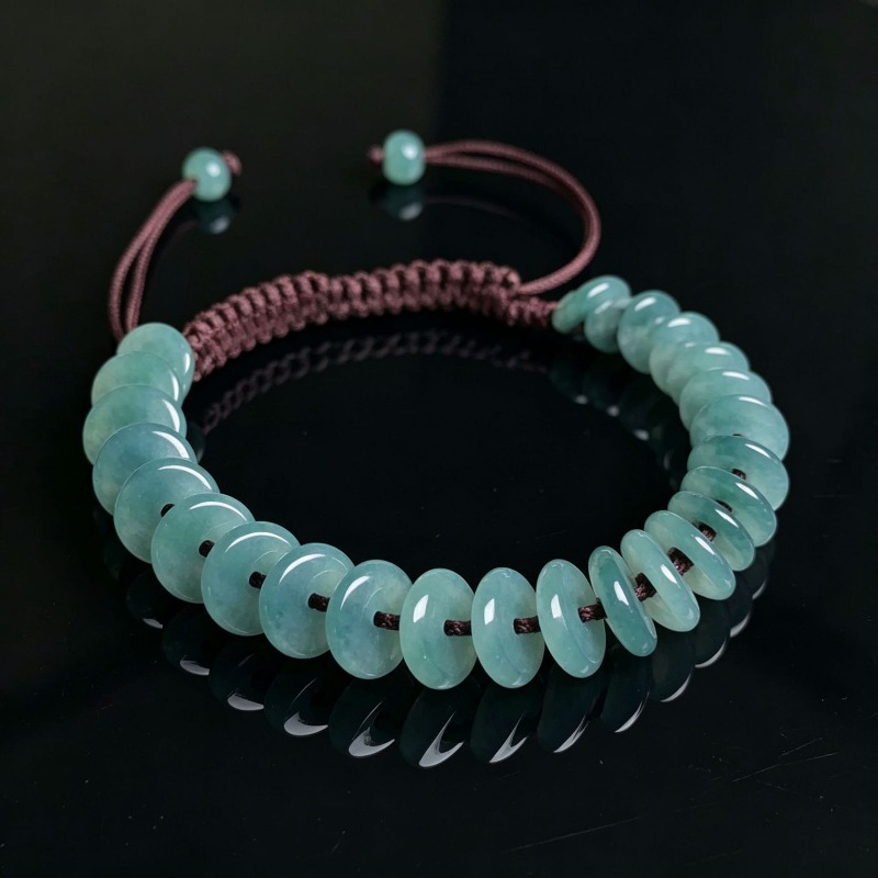Bracelet boucle de paix en jad - Bracelets avis et prix