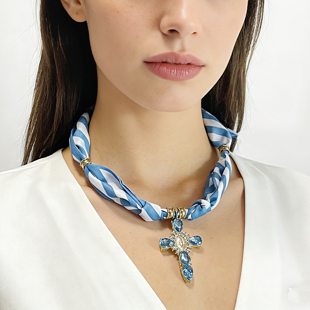 Collier écharpe à breloques so - Pearl Choker Necklace Vintage avis et prix